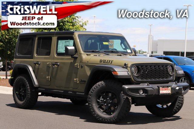 new 2025 Jeep Wrangler car, priced at $50,295