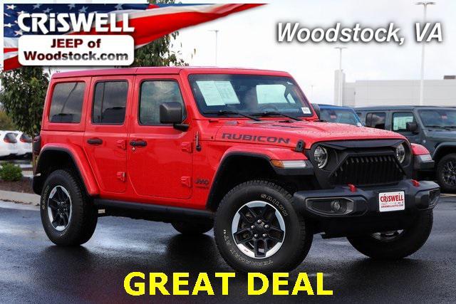 used 2020 Jeep Wrangler Unlimited car, priced at $32,295