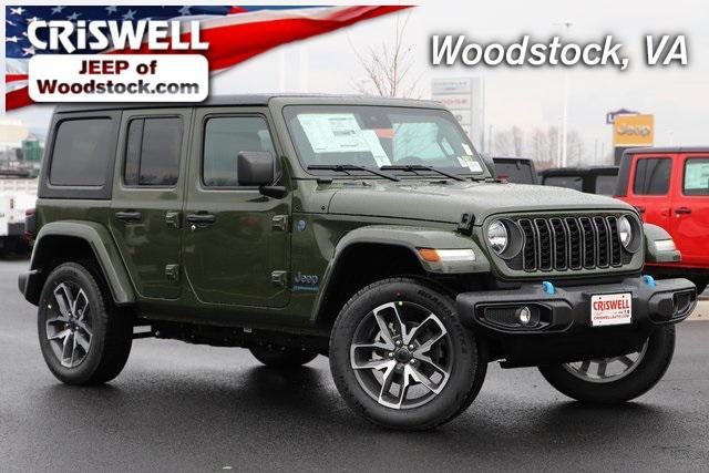 new 2024 Jeep Wrangler 4xe car, priced at $52,205