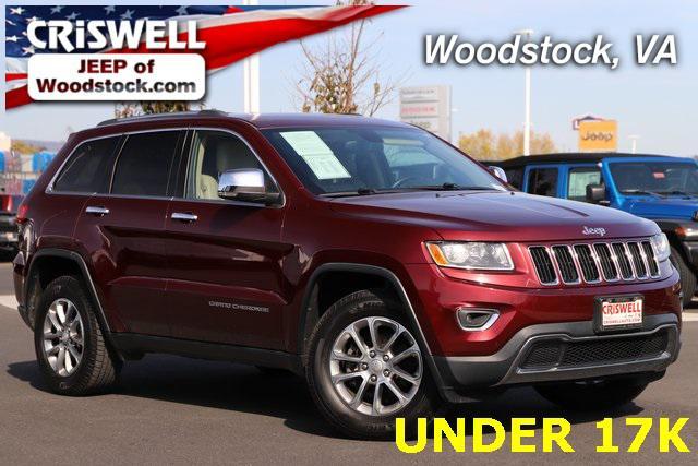 used 2016 Jeep Grand Cherokee car, priced at $13,995