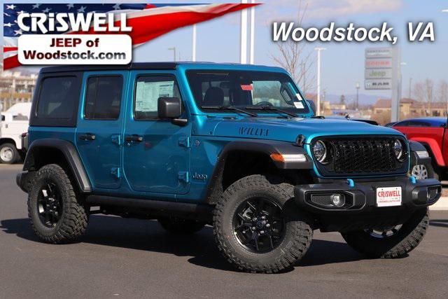 new 2024 Jeep Wrangler 4xe car, priced at $56,369