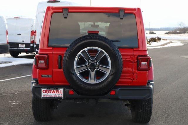 used 2022 Jeep Wrangler Unlimited car, priced at $35,665