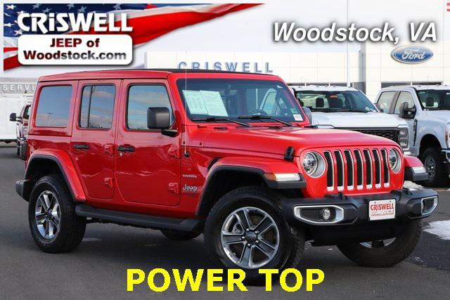 used 2022 Jeep Wrangler Unlimited car, priced at $35,665