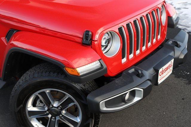 used 2022 Jeep Wrangler Unlimited car, priced at $35,665