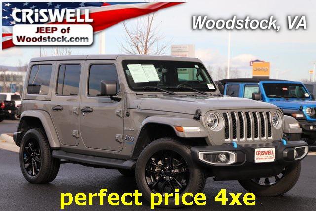 used 2022 Jeep Wrangler Unlimited car, priced at $34,895