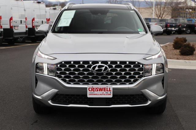 used 2021 Hyundai Santa Fe car, priced at $21,495