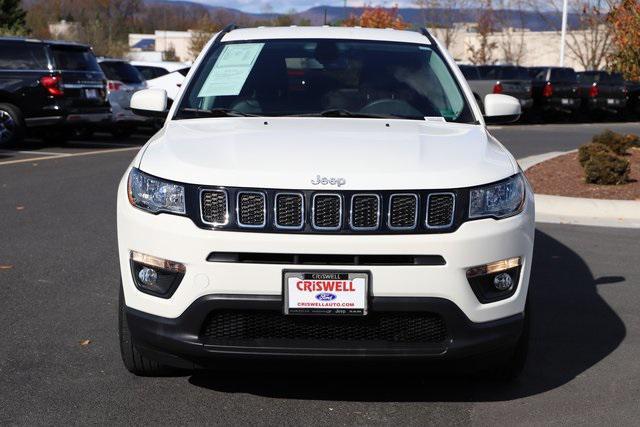 used 2021 Jeep Compass car, priced at $18,995