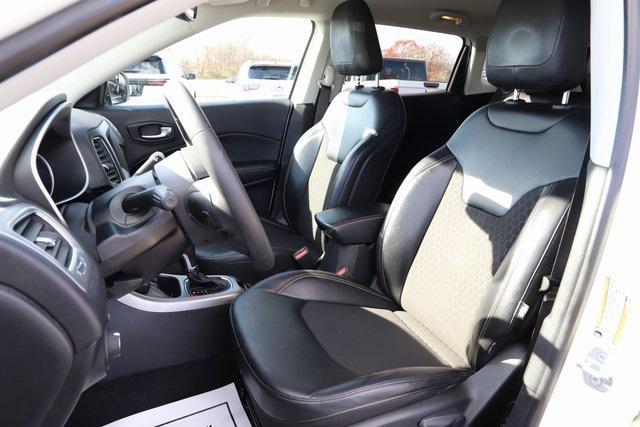 used 2021 Jeep Compass car, priced at $18,995