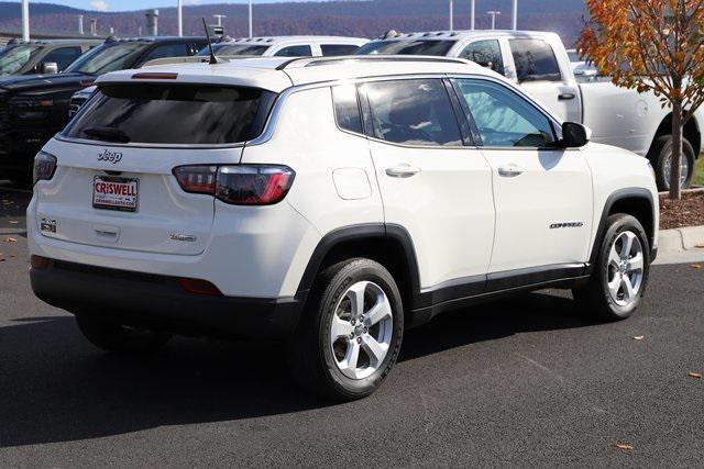 used 2021 Jeep Compass car, priced at $18,995