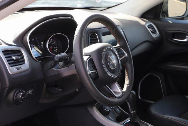 used 2021 Jeep Compass car, priced at $18,995