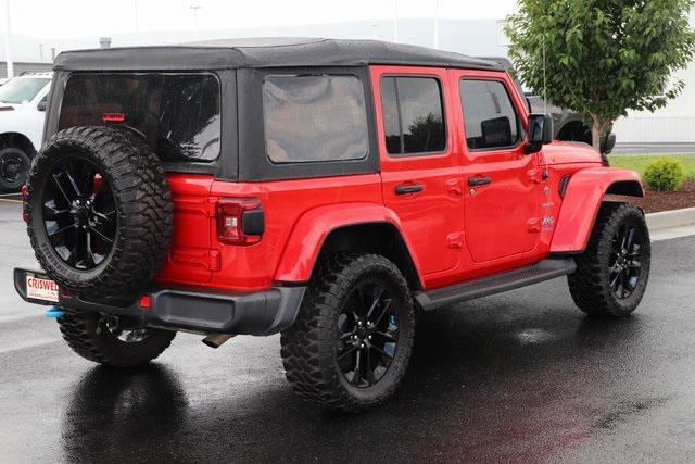used 2022 Jeep Wrangler Unlimited 4xe car, priced at $35,175