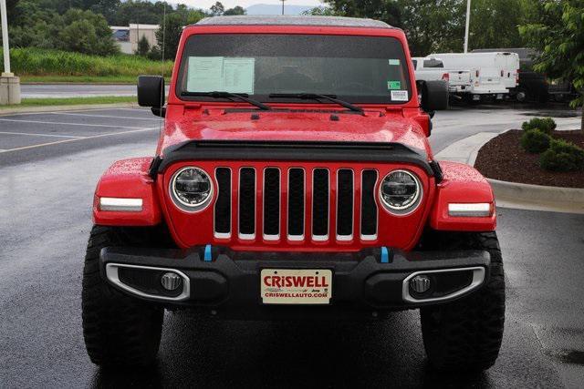 used 2022 Jeep Wrangler Unlimited 4xe car, priced at $35,175