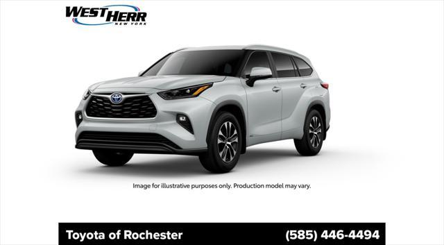 new 2024 Toyota Highlander Hybrid car, priced at $49,622