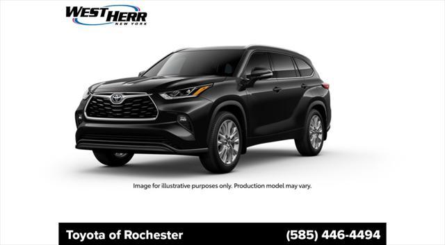 new 2025 Toyota Highlander car, priced at $51,493