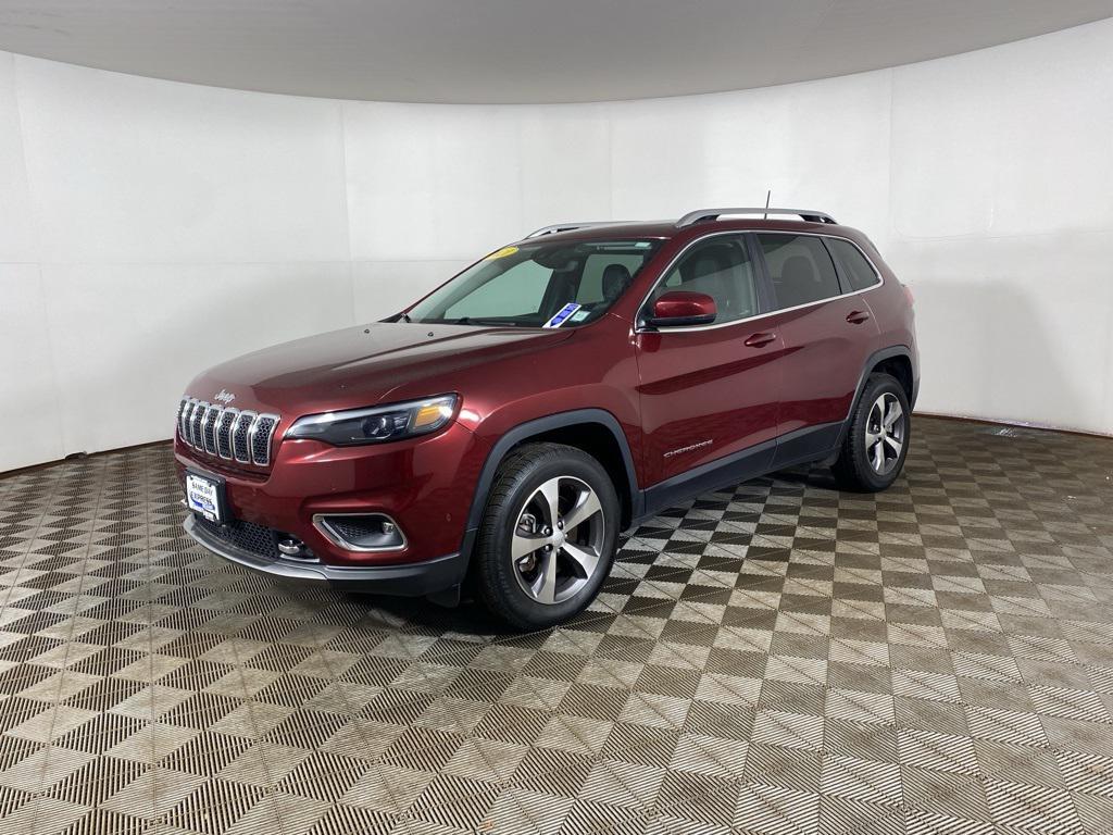 used 2021 Jeep Cherokee car, priced at $19,492