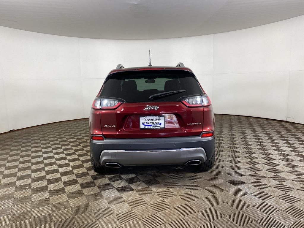 used 2021 Jeep Cherokee car, priced at $19,492