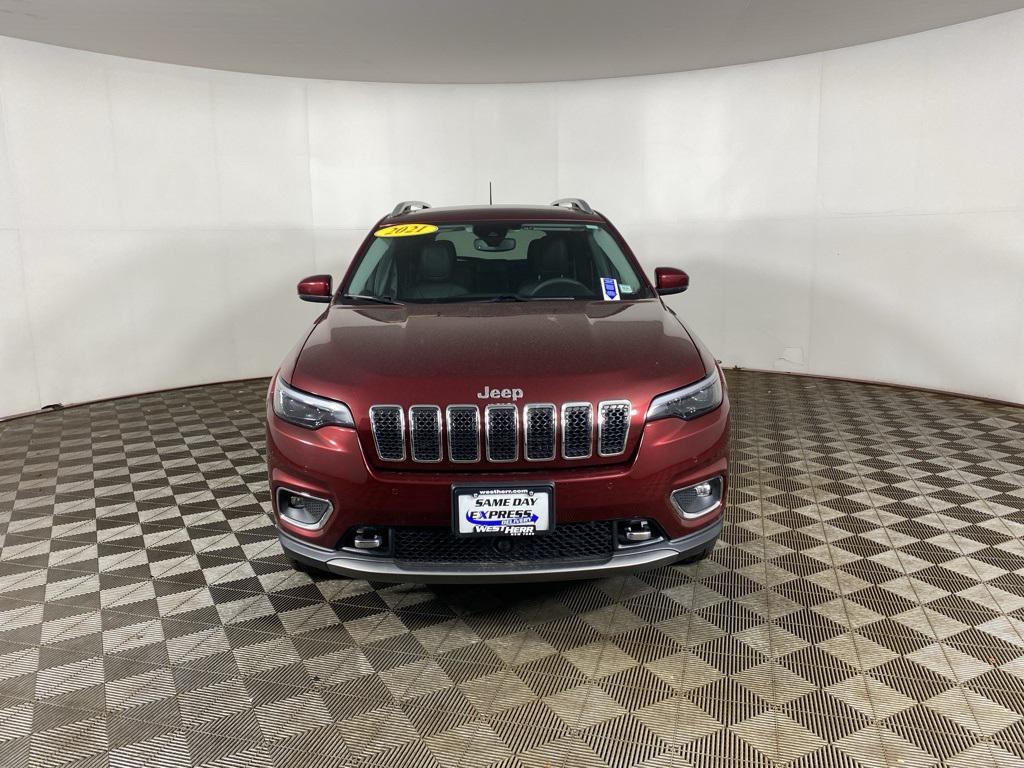 used 2021 Jeep Cherokee car, priced at $19,492