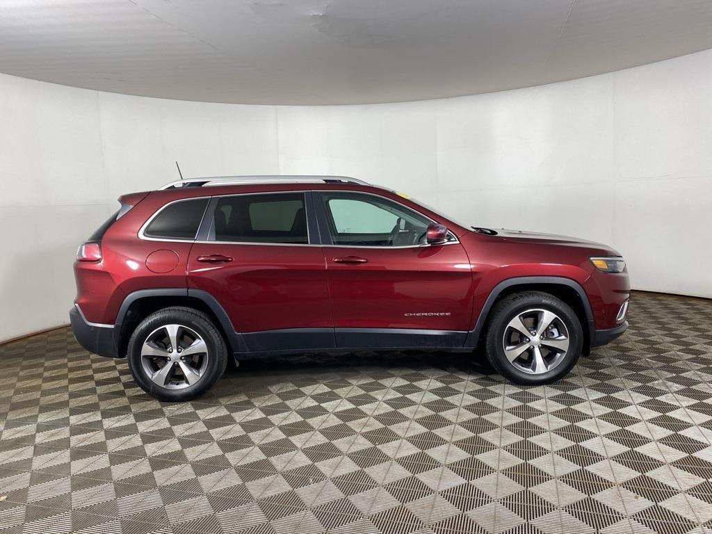 used 2021 Jeep Cherokee car, priced at $19,492