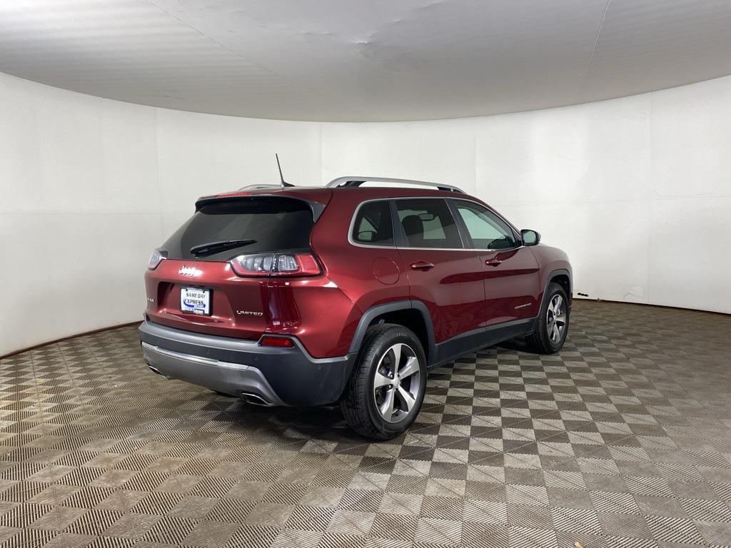 used 2021 Jeep Cherokee car, priced at $19,492