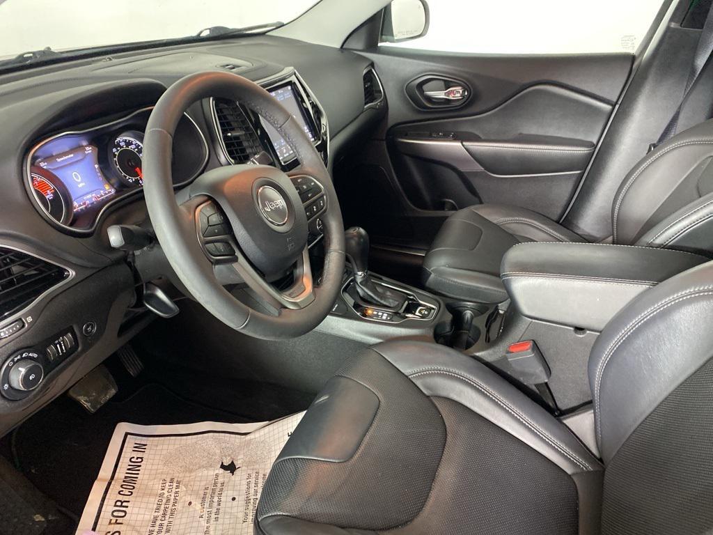 used 2021 Jeep Cherokee car, priced at $19,492