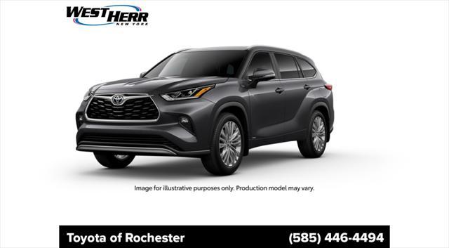 new 2025 Toyota Highlander Hybrid car, priced at $56,352