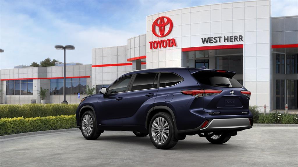 new 2025 Toyota Highlander Hybrid car, priced at $57,447