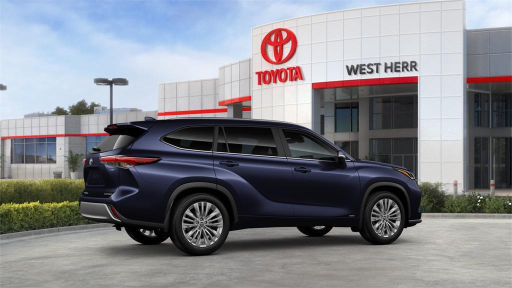 new 2025 Toyota Highlander Hybrid car, priced at $57,447