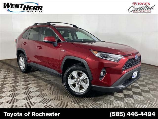 used 2021 Toyota RAV4 Hybrid car, priced at $28,461