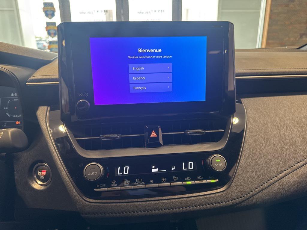 new 2025 Toyota GR Corolla car, priced at $47,688