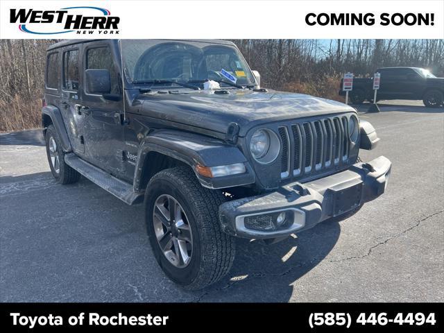 used 2020 Jeep Wrangler Unlimited car, priced at $33,944