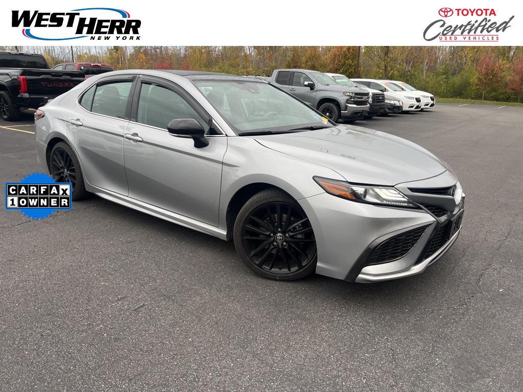 used 2021 Toyota Camry car, priced at $24,961