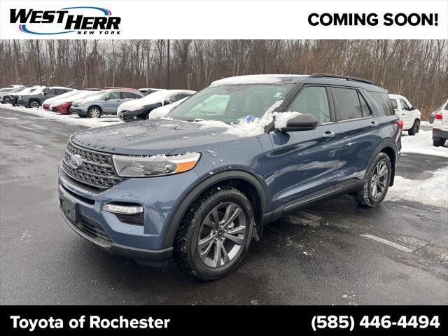 used 2021 Ford Explorer car, priced at $27,455