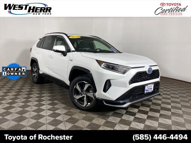 used 2021 Toyota RAV4 Prime car, priced at $33,932