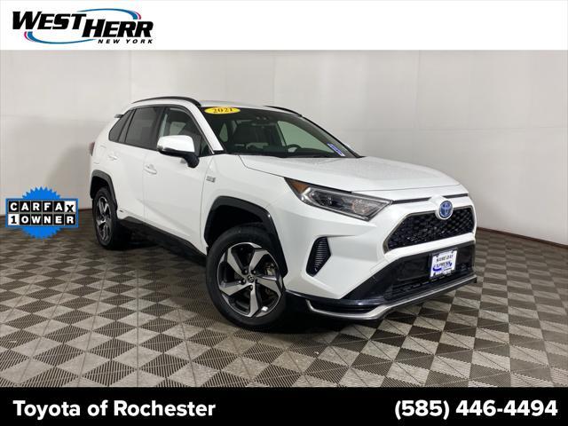 used 2021 Toyota RAV4 Prime car, priced at $33,932