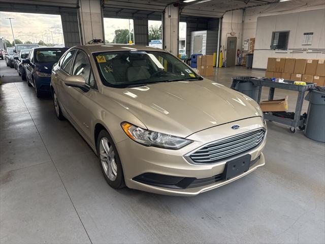 used 2018 Ford Fusion Hybrid car, priced at $12,860