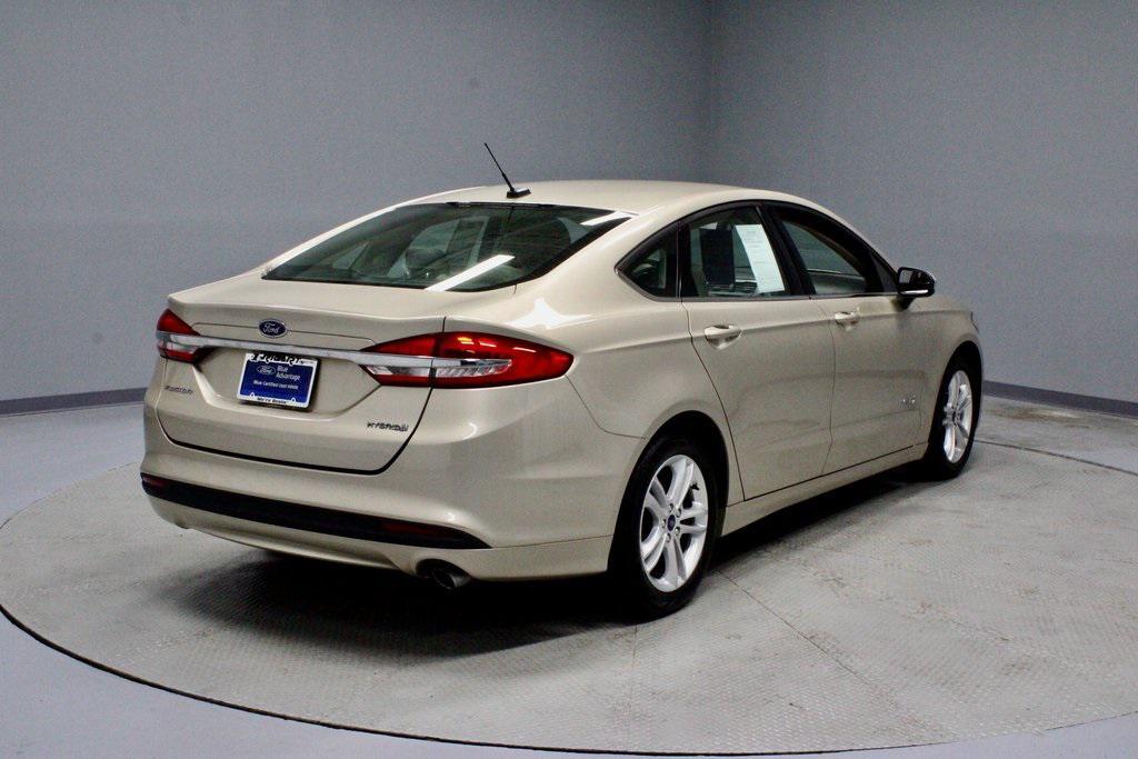 used 2018 Ford Fusion Hybrid car, priced at $13,481
