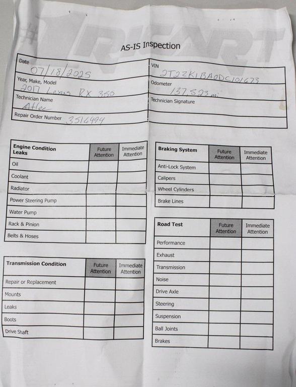 used 2013 Lexus RX 350 car, priced at $12,662