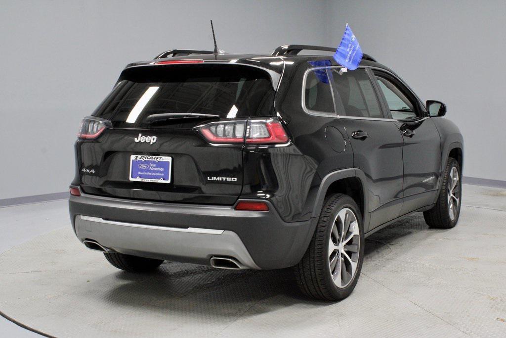used 2022 Jeep Cherokee car, priced at $22,064