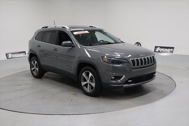 used 2021 Jeep Cherokee car, priced at $20,523