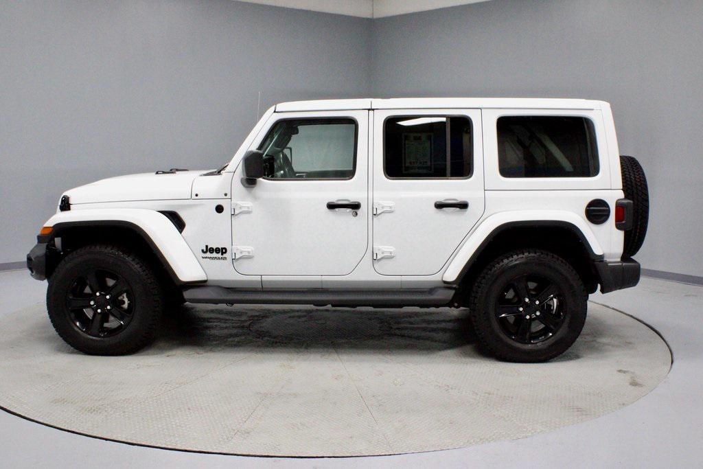 used 2021 Jeep Wrangler Unlimited car, priced at $31,565