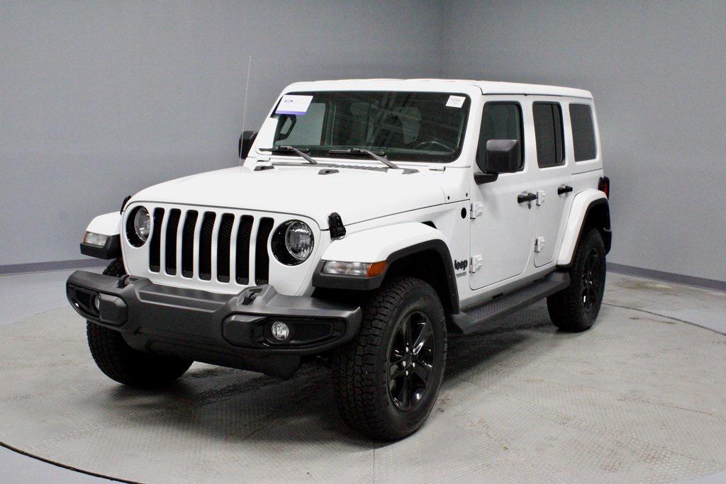 used 2021 Jeep Wrangler Unlimited car, priced at $31,565