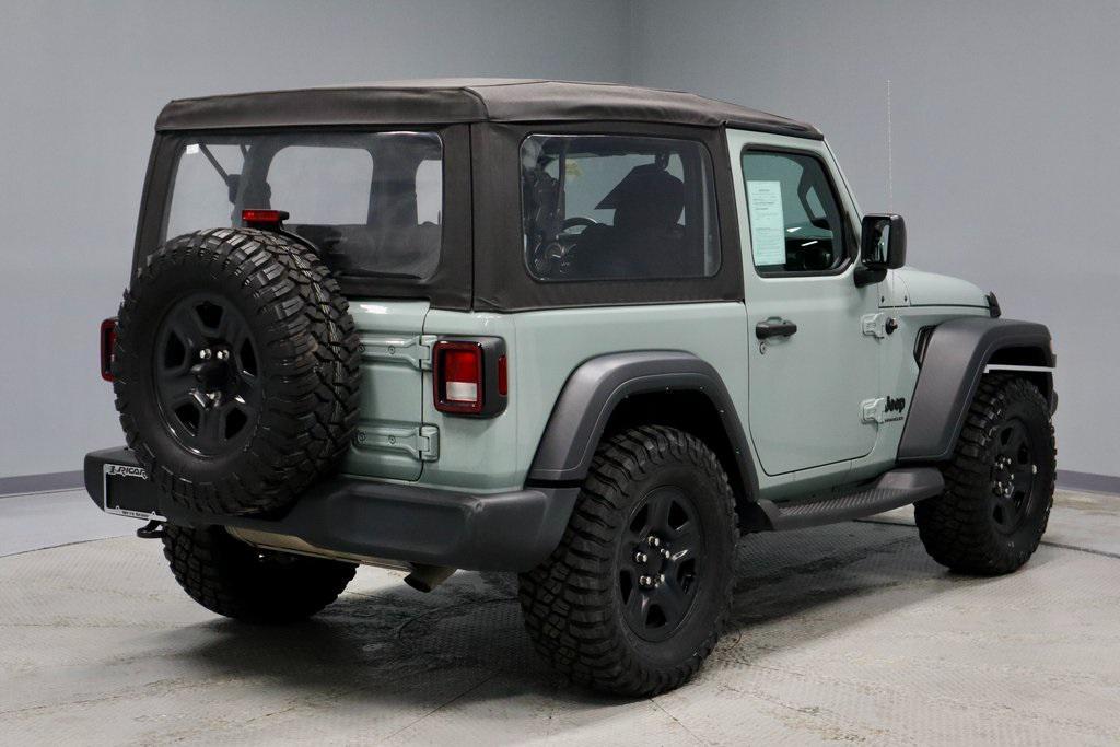 used 2023 Jeep Wrangler car, priced at $26,497