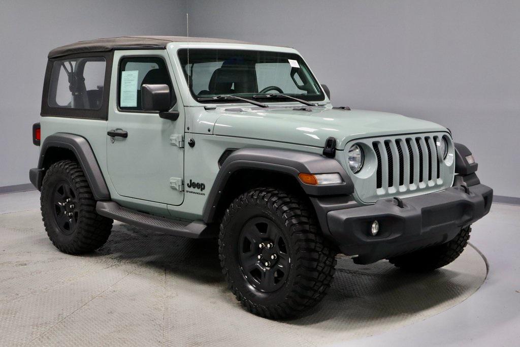 used 2023 Jeep Wrangler car, priced at $26,497