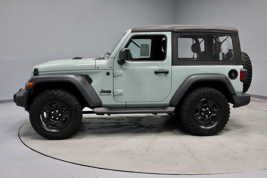 used 2023 Jeep Wrangler car, priced at $26,497