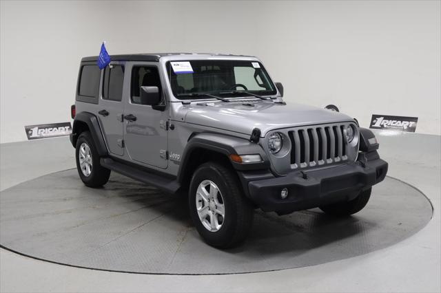 used 2021 Jeep Wrangler Unlimited car, priced at $35,117