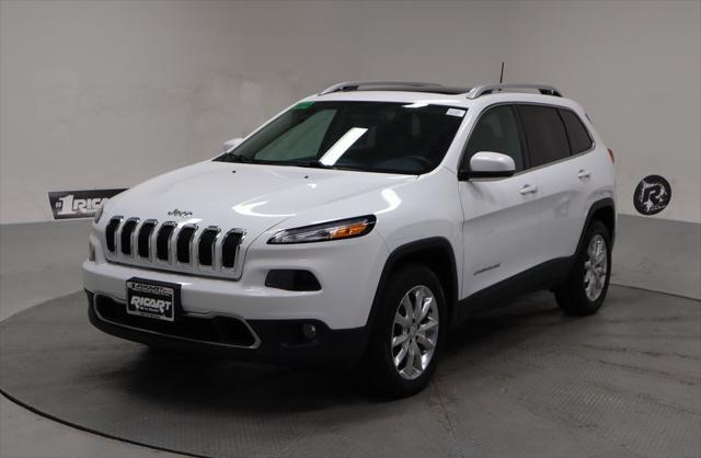 used 2017 Jeep Cherokee car, priced at $12,526