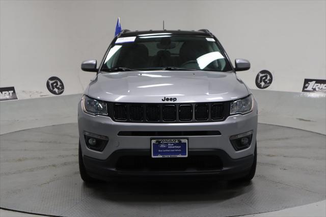 used 2021 Jeep Compass car, priced at $19,187