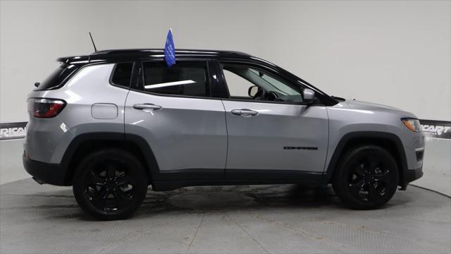 used 2021 Jeep Compass car, priced at $19,187