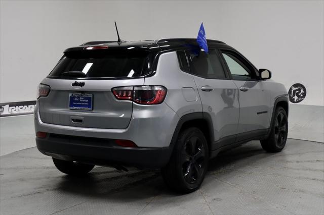 used 2021 Jeep Compass car, priced at $19,187