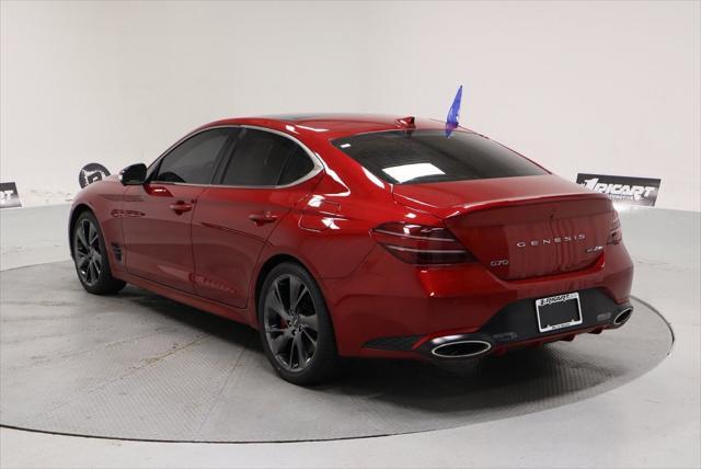 used 2022 Genesis G70 car, priced at $33,603